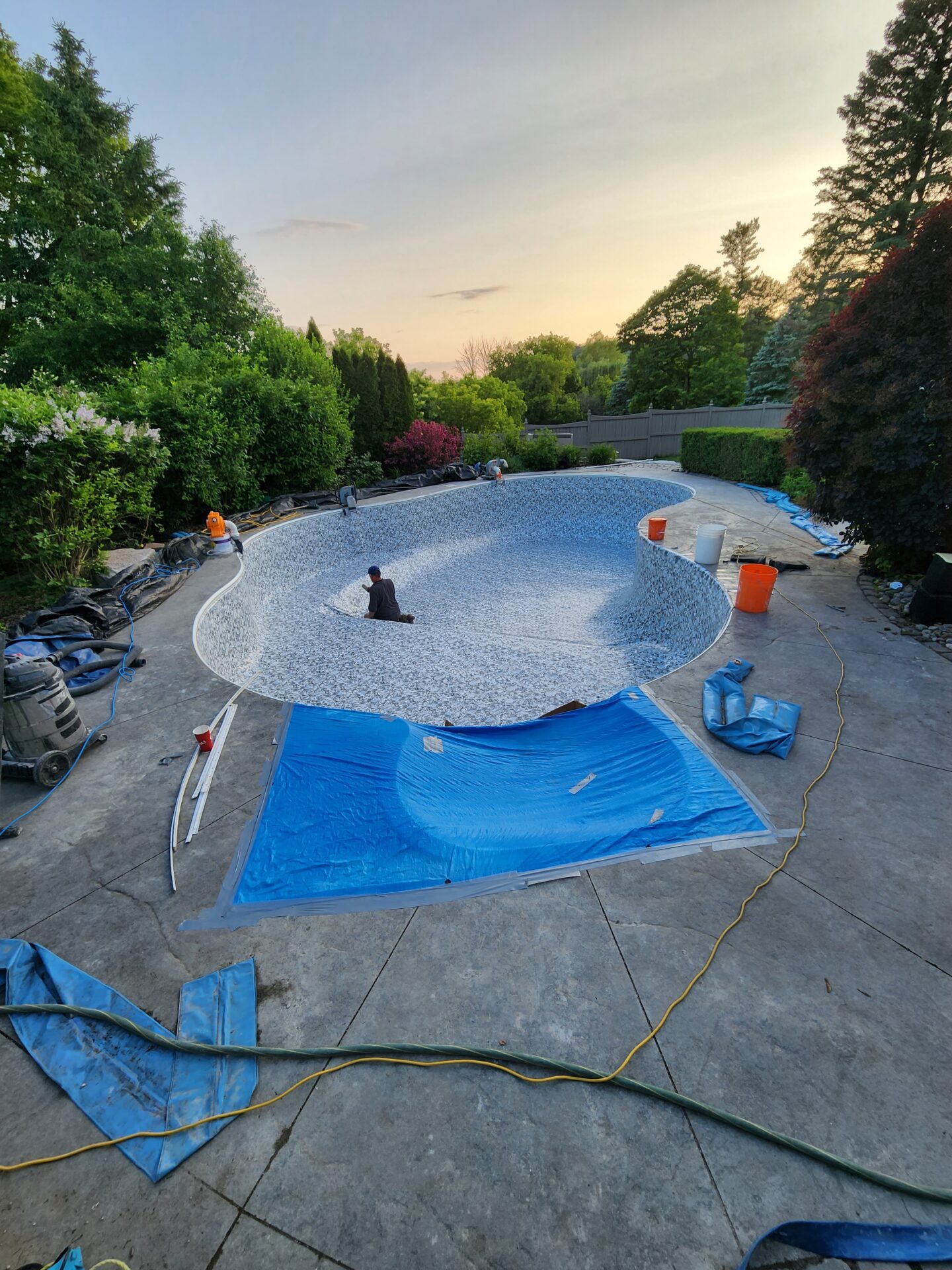 Pool cleaning in Ontario