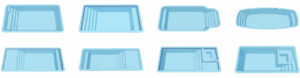 Ontario fiberglass pools manufactured by PENTARM, from Ontario Pool Services 